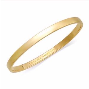KATE SPADE • Forever And Ever Bangle Bracelet